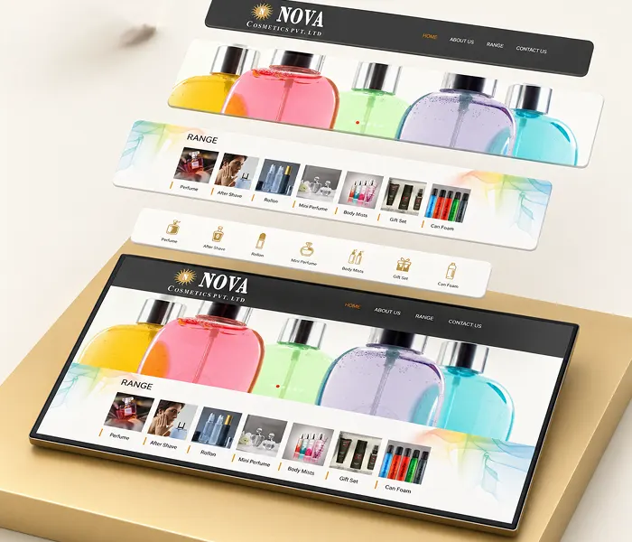 Nova Cosmetics Storefront
