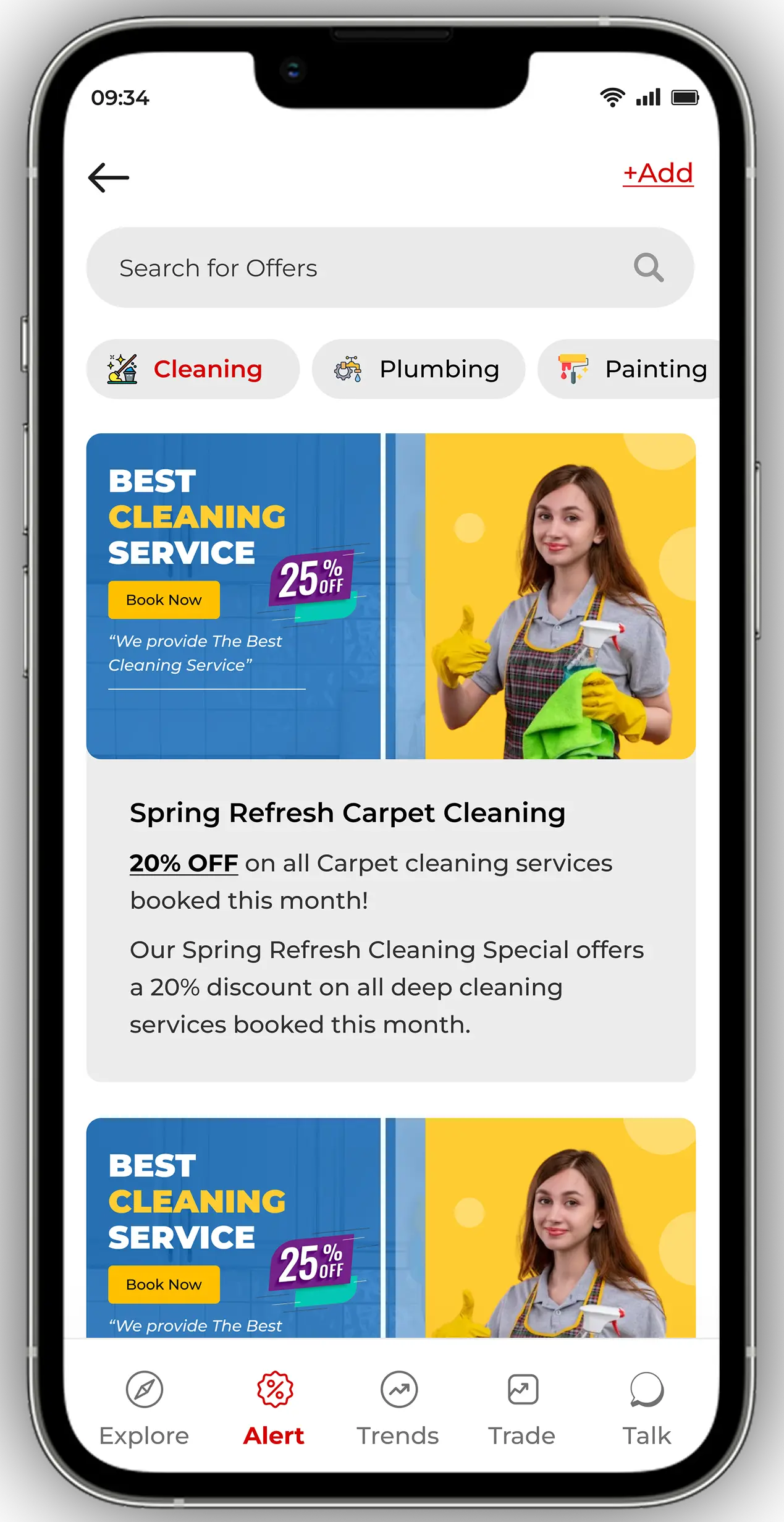 MyDeal screen 2