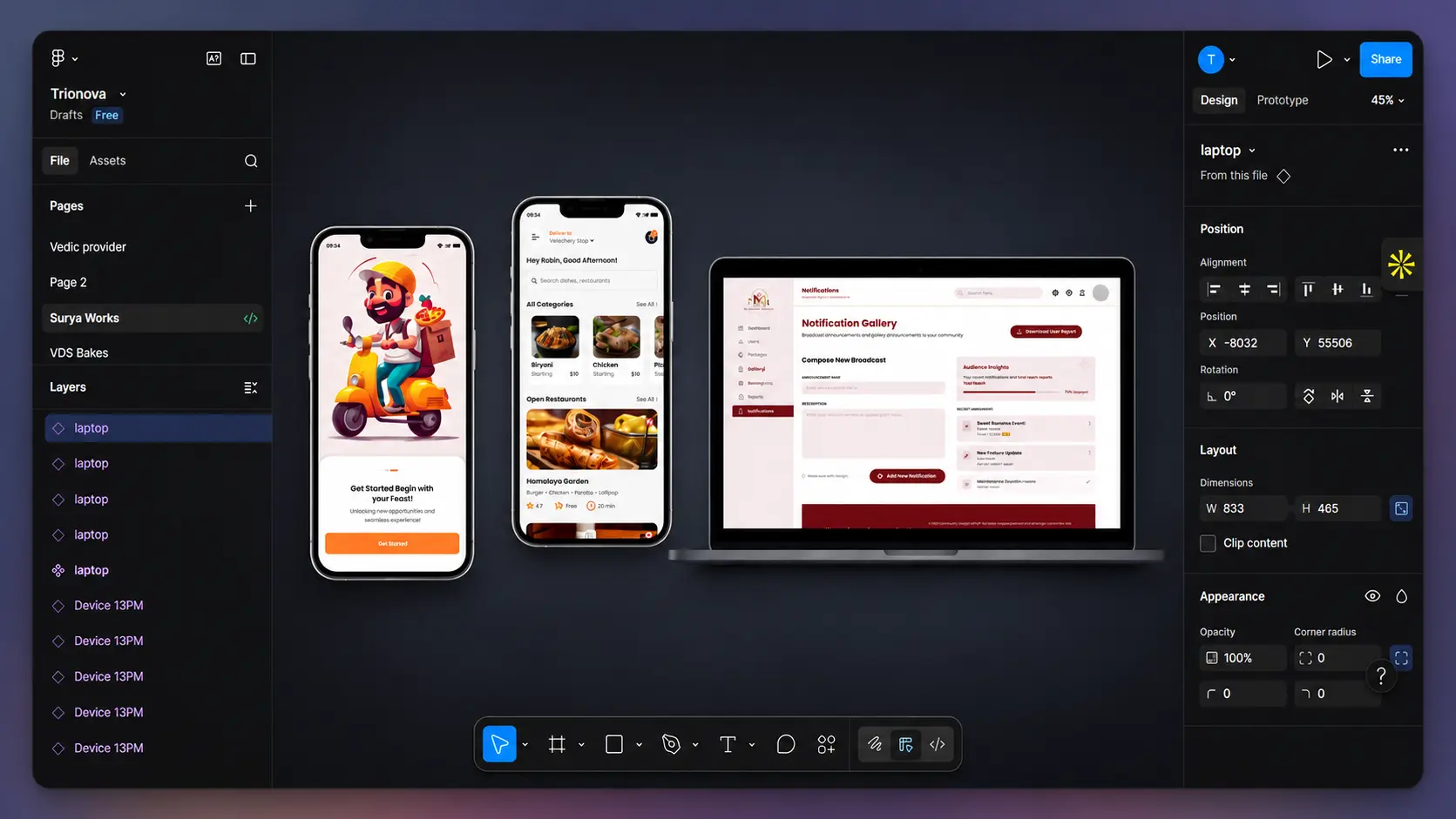 UI/UX Design